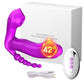 Triple Fun - G-spot Suction Clitoris Stimulator with Anal Beads