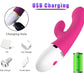 Double Fun-Rabbit Vibrator Rechargable