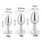 Stainless steel Anal plug