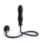 Silicone anal butt plug with pump