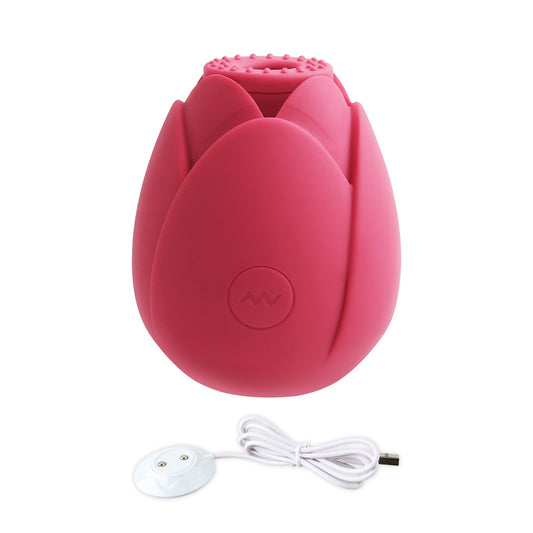 Rose shaped  Clitoris suction stimulator