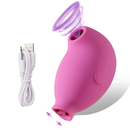 Tongue Licking Clitoral Vibrator