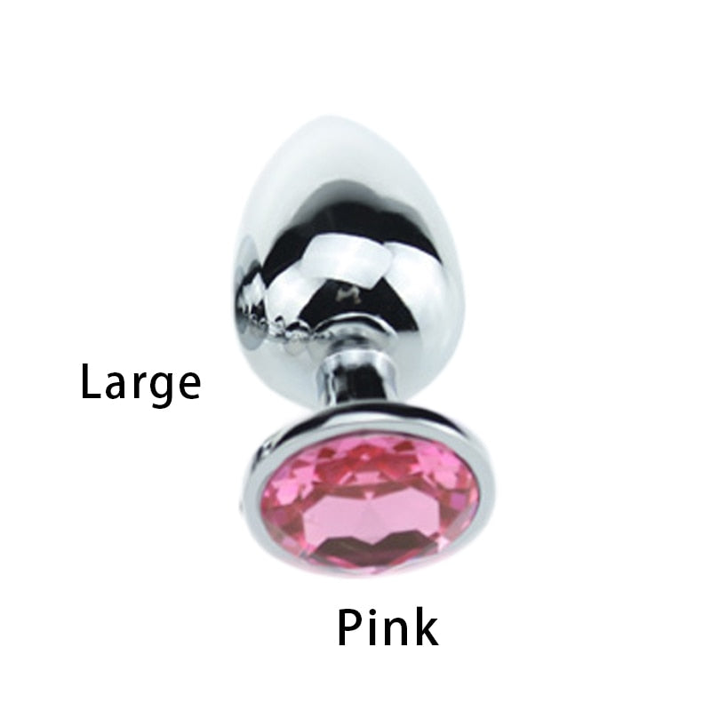 Stainless steel Anal plug