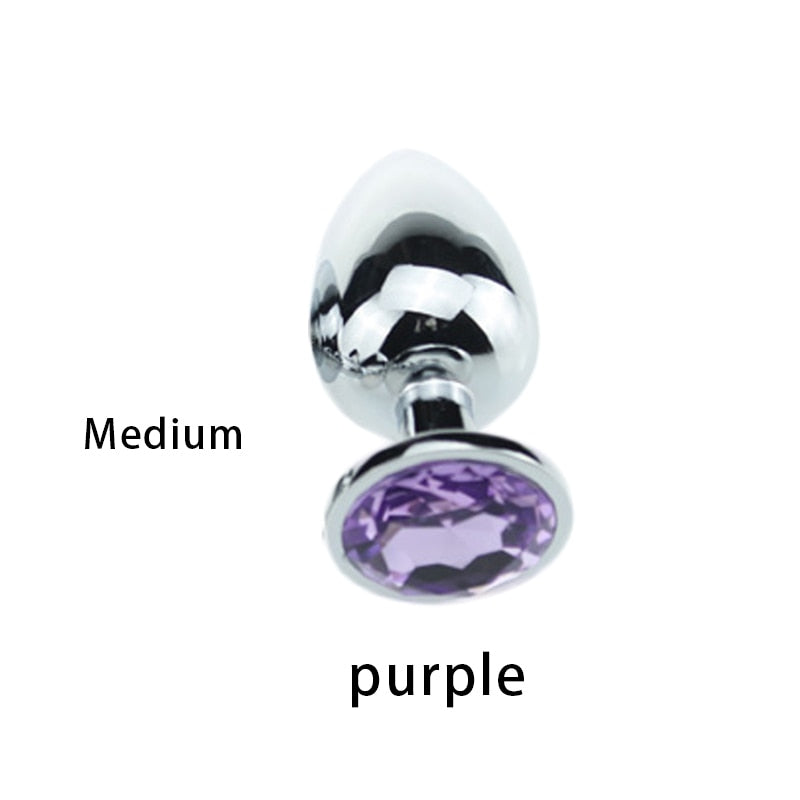 Stainless steel Anal plug