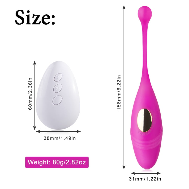 Vibrating Bullet Egg Vibrator