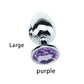 Stainless steel Anal plug
