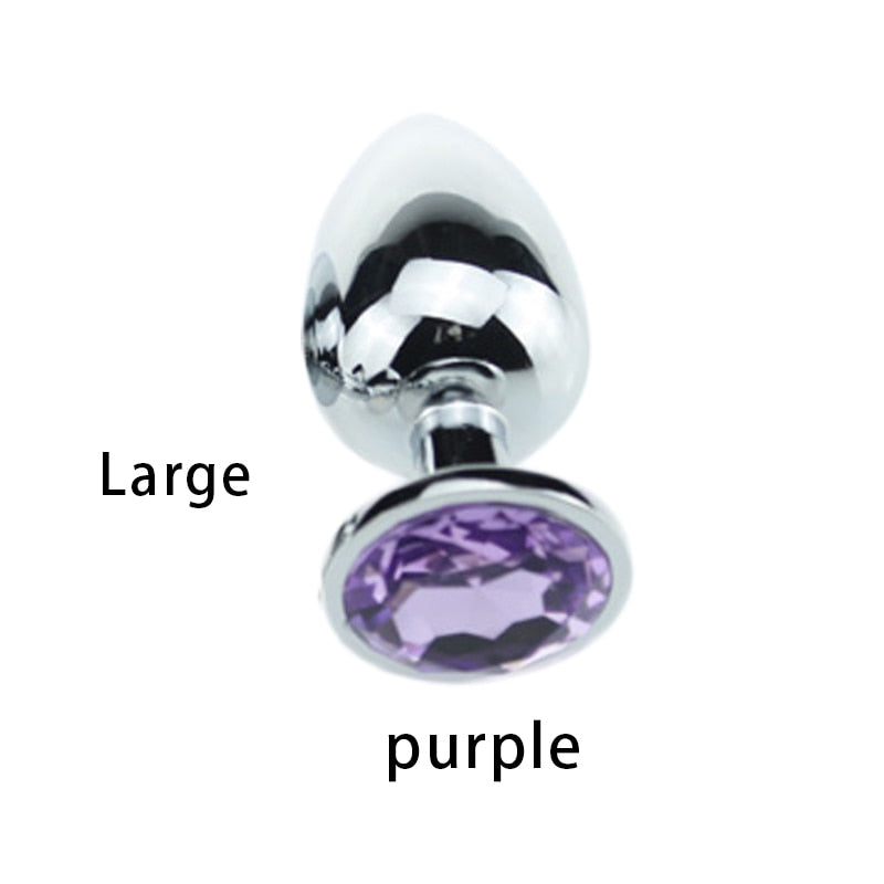 Stainless steel Anal plug