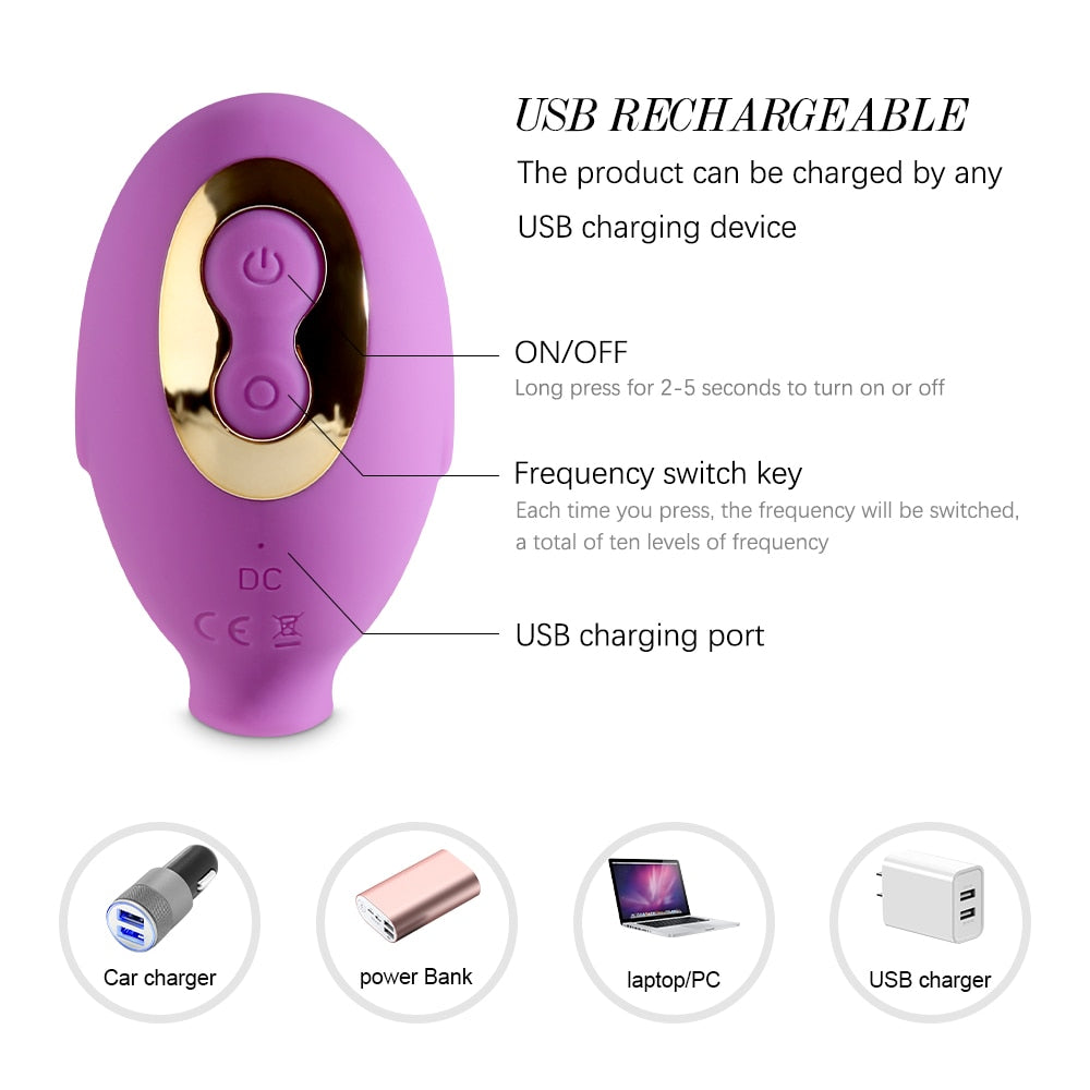 Tongue Licking Clitoral Vibrator