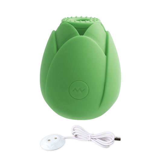 Rose shaped  Clitoris suction stimulator