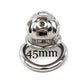 Steel  Curved Chastity Device