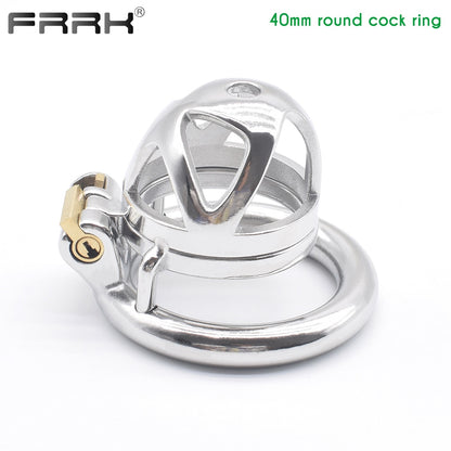 Chastity Cock Cage Metal Bondage Belt Devices