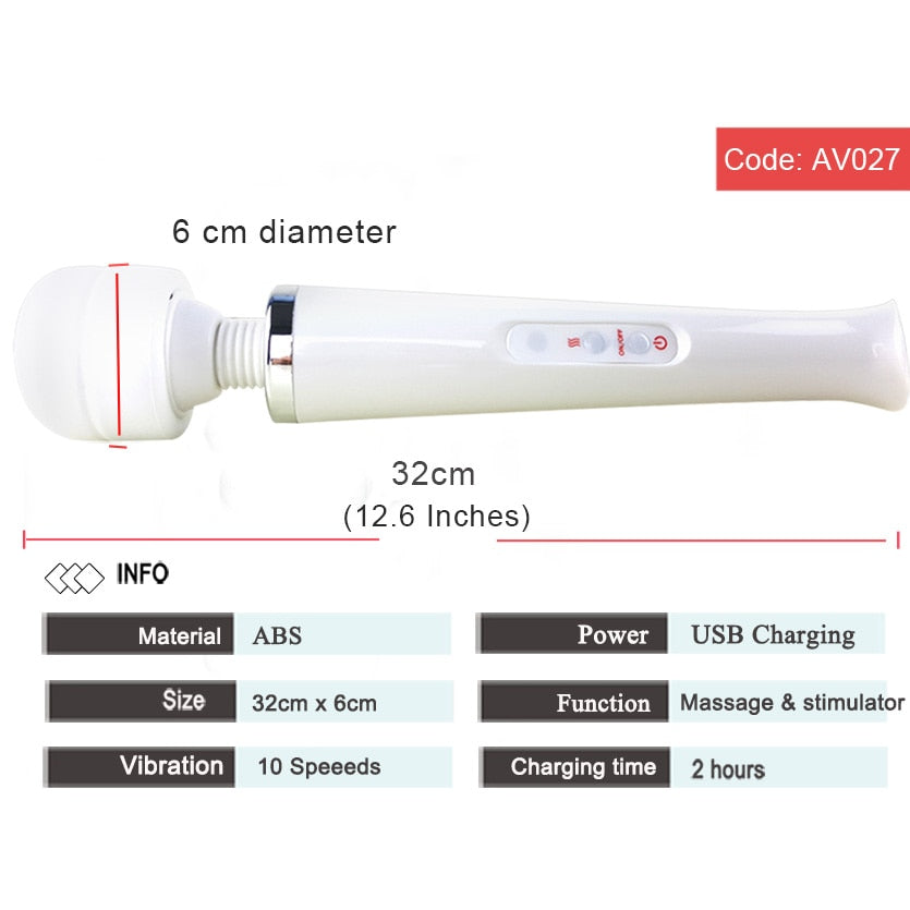 Big Magic Wand Powerful Vibrators for Women