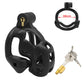 Double-Lock Chastity Device Male Cock Cage
