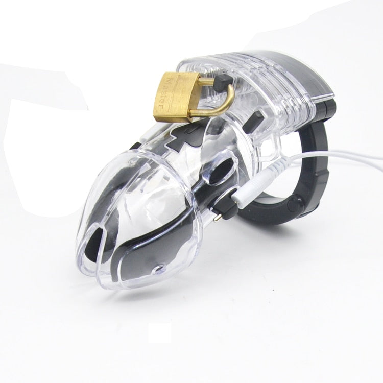 Electro Shock Male Adjustable Chastity